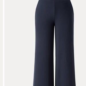 OGL Navy Wide-Leg Women's pull on pants